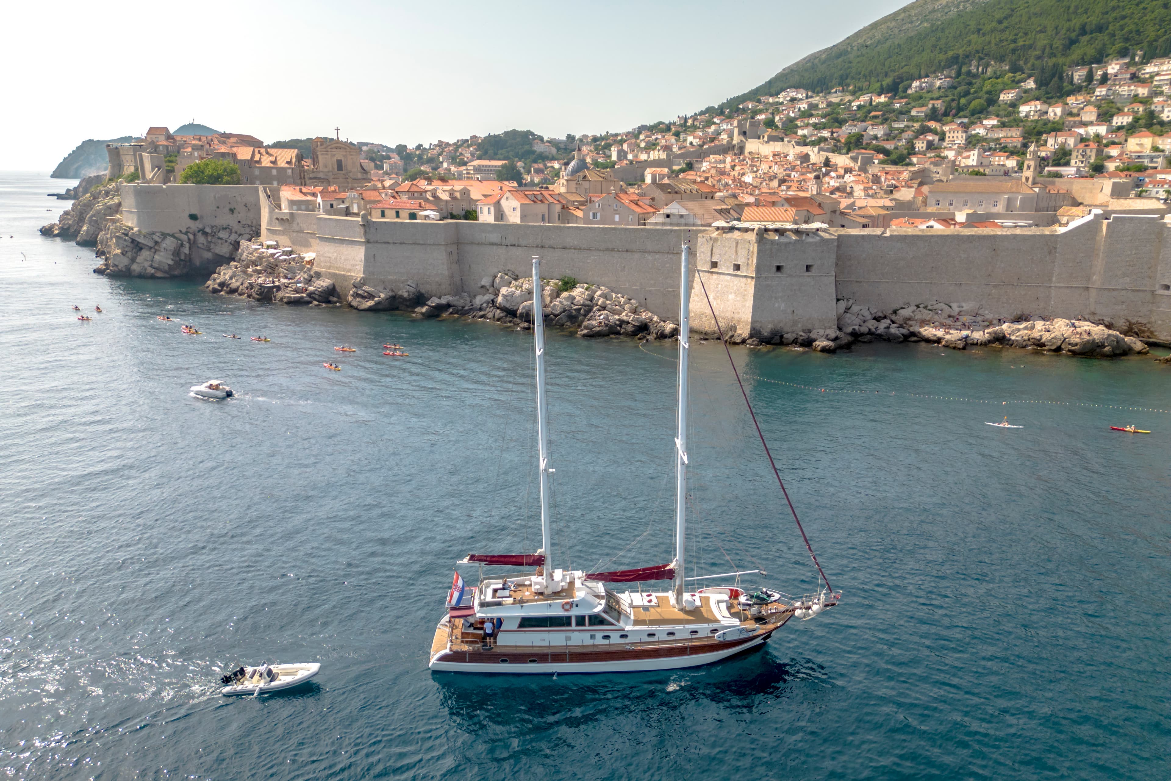 Experience Croatia's coastal beauty and rich heritage on a gulet Adriatic Holiday